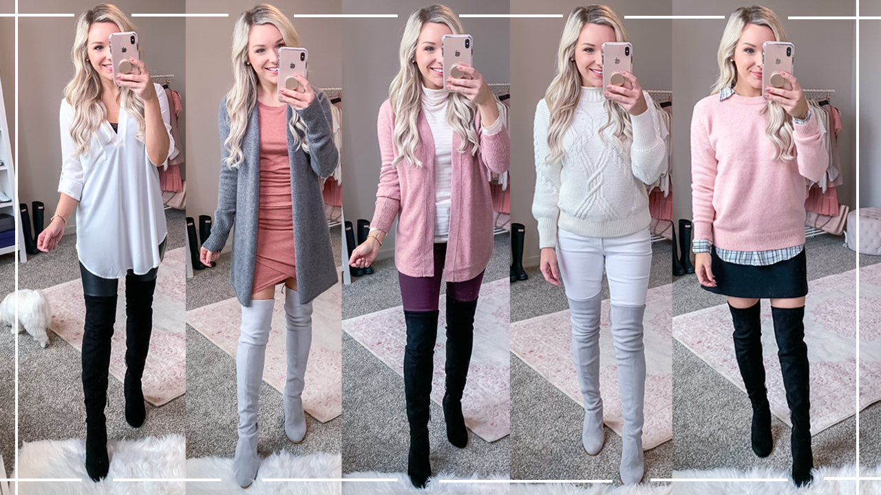 knee boots outfit ideas