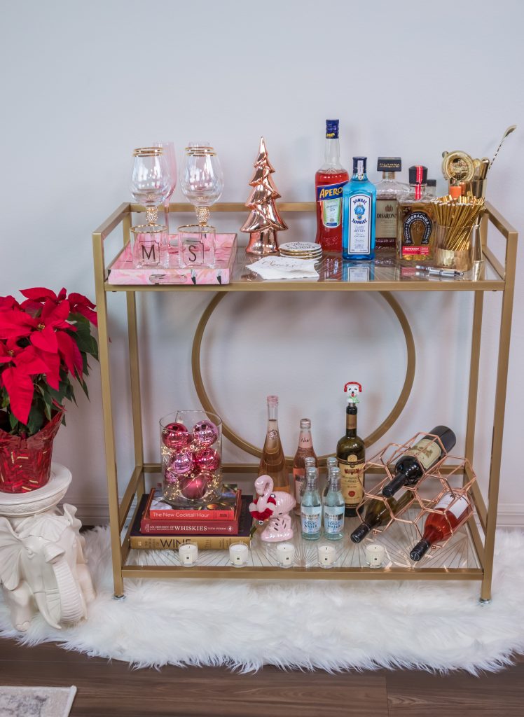 How to Stock a Bar Cart for the Holidays - Shannon H. Sullivan