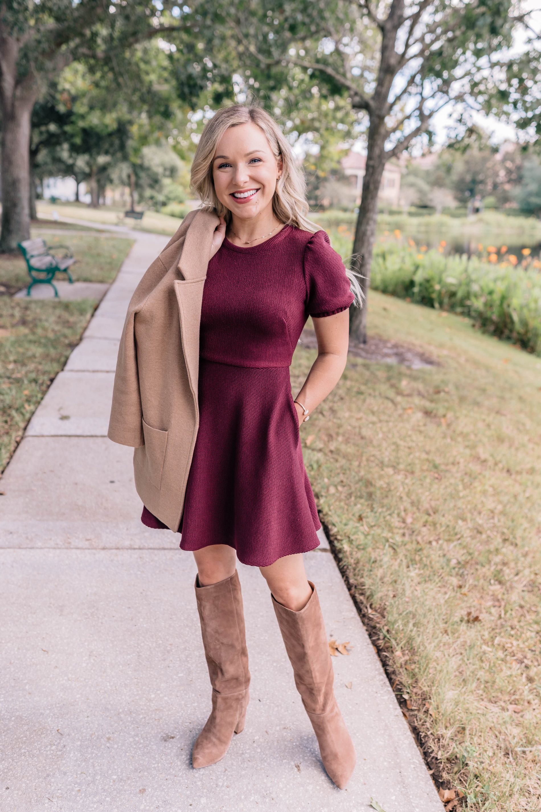 3 Ways to Wear This Classic Fall Dress - Shannon H. Sullivan